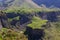 Landscape with Green plateau in Garni, Armenia