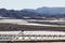 Landscape with greenhouse plantations