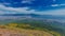 Landscape and Gulf of Naples viewed from Mount Vesuvius, Italy