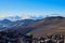 Landscape of the HaleakalÄ mountains higher than the clouds in Hawaii