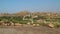 Landscape in Hampi, granite boulder