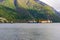 Landscape of the Hardanger fjord seen from the village of Odda