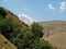 The landscape of high altitude Alborz mountains and Damavand Peak