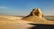 Landscape of hill near Wadi El Rayan,Faiyum Egypt