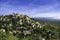 Landscape with hilltop village Gordes in the French Provence