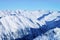 Landscape in Hintertux Glacier ski resort in Zillertal