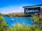 Landscape of Honolua Bay Maui Hawaii Snorkeling coral reefs in marine preserve