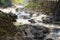 Landscape of hot water stream at Beitou