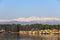 Landscape of Houseboats on Dal Lake in Srinagar