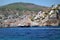 Landscape of Hydra island Saronic Gulf Greece