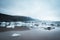 Landscape with ice floes in the glacial lake Fjallsarlon, Iceland