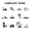 Landscape icons