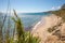 Landscape of idyllic wild Beach Punta Paloma in Cadiz