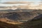 Landscape image of beautiful Autumn Fall Lake District countryside near Honister Slate Quarry near Buttermere