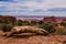 Landscape image from Island in the Sky district of Canyonlands National Park near Moab Utah.