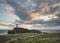 Landscape image of Twr Mawr Lighthouse on Ynys Llanddwyn Island