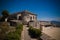 Landscape inside the Lekuresi Castle and military bunkers, Saranda, Albania