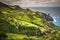 Landscape of the island of Flores. Azores, Portugal