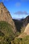 Landscape of the island of La Gomera