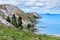 Landscape on Island of the Sun on Titicaca lake. Bolivia.