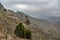 Landscape of Karadag Reserve in spring. View of different rocks. Crimea