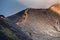 Landscape of Kawah Ijen volcano in Indonesia