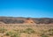 Landscape in the Khomas highlands in Namibia