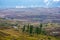 Landscape in the kingdom of Lesotho, Africa.