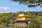Landscape of Kinkakuji Temple The golden palace in Kyoto, Japa