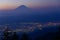 Landscape of Kofu and Mt.Fuji