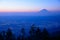 Landscape of Kofu and Mt.Fuji