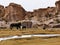 Landscape of the Laguna Negra Black Lagoon, Altiplano, Bolivia