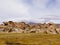 Landscape of the Laguna Negra Black Lagoon, Altiplano, Bolivia