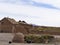 Landscape of the Laguna Negra Black Lagoon, Altiplano, Bolivia