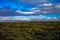 Landscape of Lakagigar volcanic valley, central Iceland