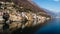 Landscape of Lake Lugano, Tessin, Gandria