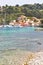 Landscape of Lakka village Paxos Greece