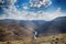 Landscape in Lesotho