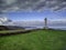 Landscape with the Lighthouse of Lastres, Asturias