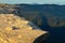 Landscape of Lincoln Rock Lookout with Grose Valley at sunrise