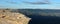 Landscape of Lincoln Rock Lookout with Grose Valley at sunrise