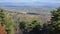 Landscape in livradois forez, auvergne, france