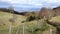 Landscape in livradois forez, auvergne, france