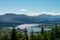 Landscape of loch eil at highland in scotland, uk