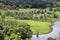 Landscape at Loch Tummel in the Scottish Highlands