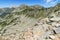 Landscape with The Long lake and vihren peak, Pirin Mountain, Bulgaria