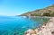 Landscape of Loutraki Corinthia Greece - gulf of Corinth
