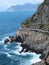Landscape of love road in Cinque Terre, Italy