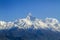 Landscape of Machapuchare Himalaya, Nepal