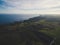 Landscape of Mallorca beneath Serra Tramuntana, Spain